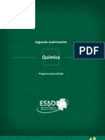 Programa Desarrollado Química