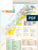 Carte des ressources du sous-sol marocain et projets d'exploration (2012)