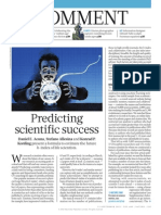 Predicting Scientific Success