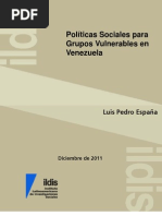 GRUPOS VULNERABLES