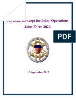 Capstone Concept For Joint Operations-Joint Force 2020