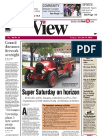 The Belleville View Front Page 10/11/2012