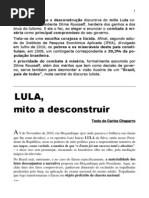 Lula, o mito a desconstruir
