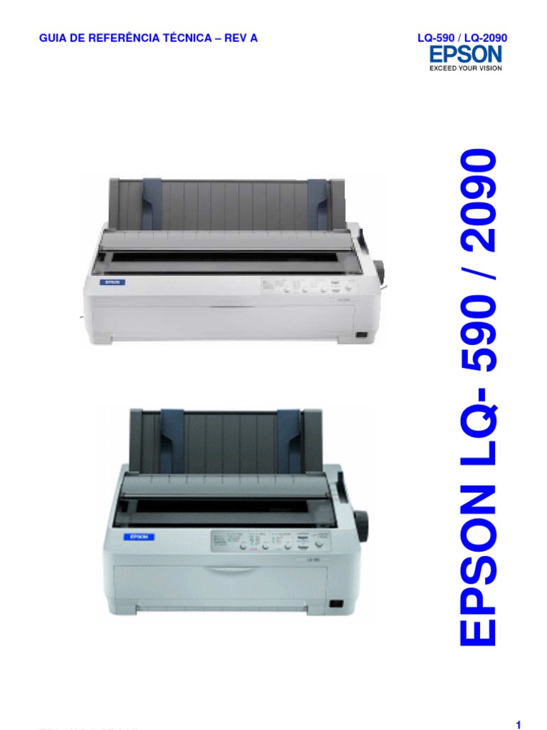 Epson LQ-590, LQ-2090 (Em Portugues) Service Manual