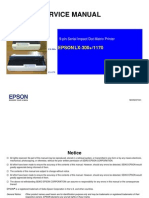 Epson LX-300+, LX-1170 Service Manual