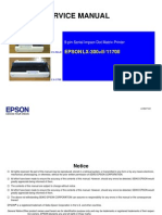 Epson LX-300+II, LX-1170II (Em Ingles) Service Manual