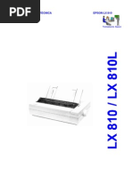 Download Epson LX-810 LX-810L Em Portugues Service Manual by Kinder Black SN109629804 doc pdf