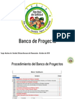 Presentacion Banco de Proyectos