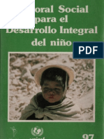 celam - pastoral social para el desarrollo del niño