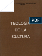 Celam - Teologia de La Cultura