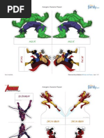 Download DM Marvel Avengers Character Playset Printables 1010 by Lorena Altamirano Luna SN109661461 doc pdf