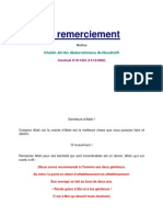 Le Remerciement 13 12 02