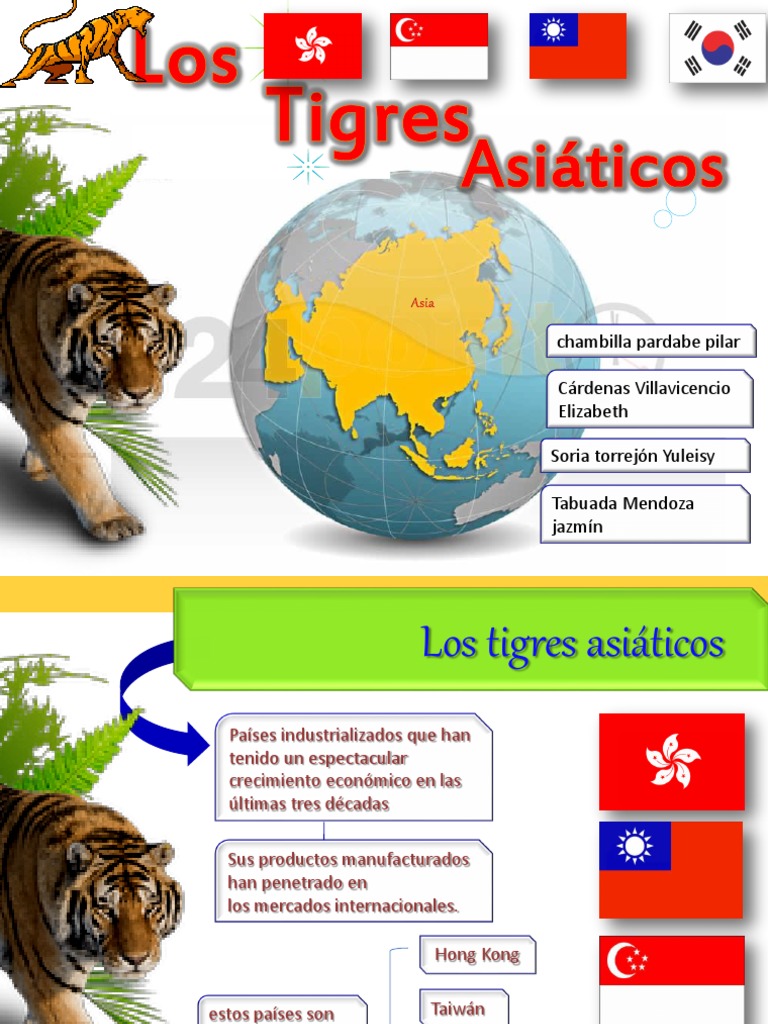 Los Tigres Asiaticos | PDF | Taiwán | Singapur