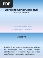 Vidros na Construção Civil