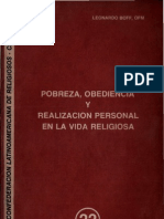 Clar - Pobreza, Obediencia Realizacion Personal en La Vida Religiosa