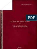 Clar - Teologia Bautismal y Vida Religiosa