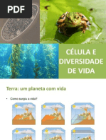 Ppt Celula e Diversidade Da Vida