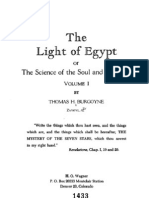 Thomas H Burgoyne The Light of Egypt Vol 1