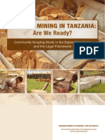 Uranium Mining in Tanzania - Are We Ready