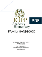 KIPP Academy Elementary School - Family Handbook 2012-13 (English)