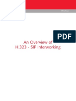 Overview of H 323 Sip Inter Working