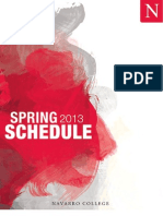 Download 2013 Spring Schedule by Navarro College SN109714459 doc pdf