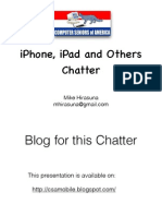 iPhone &amp; iPad Chatter 121011
