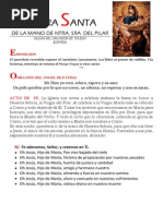 Hora Santa en La Fiesta de La Virgen Del Pilar