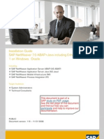 Installation Guide - SAP NetWeaver 7.0