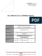 Programación Didáctica de Proyecto Empresarial - IES Cartuja