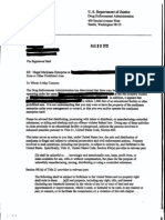 DEA Letter to Dispensaries