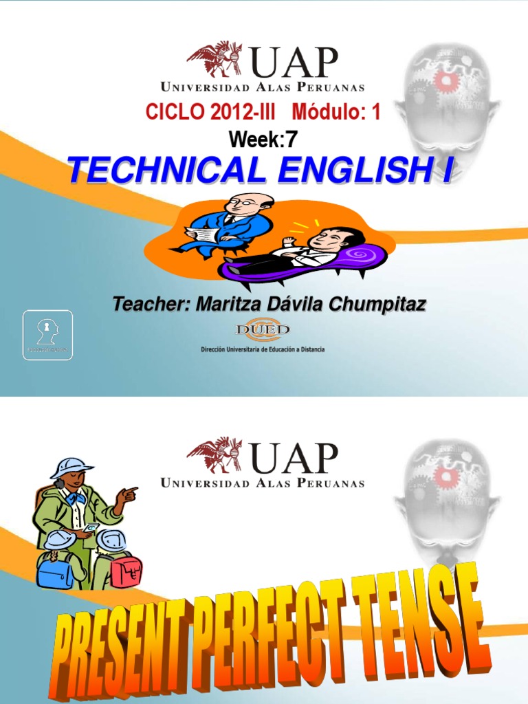 Uso del Present Perfect Tense | PDF | Verbo | Oración (Lingüística)