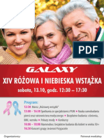 Plakat A2 Niebieska Wstazka