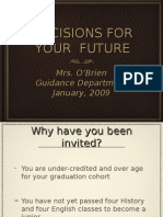 Decisions For Your Future