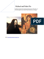 Sv. Mihael I Padre Pio - St. Michael and Padre Pio