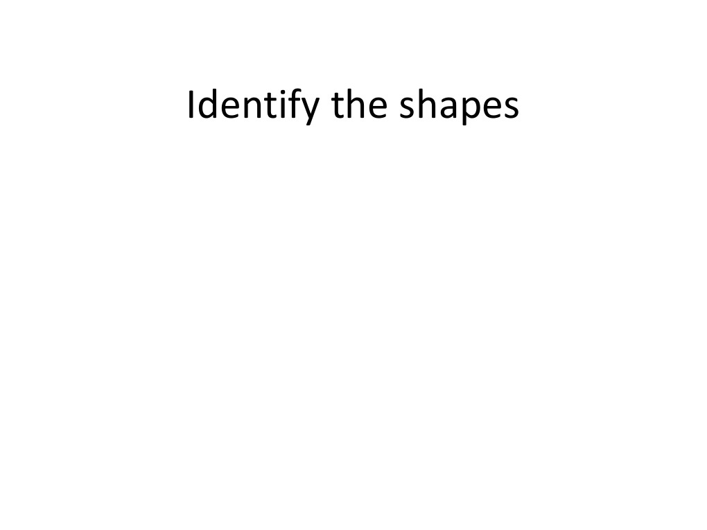 Shape Identification Guide | PDF