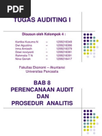 Download perencanaan audit da prosedur analitis by Agustina Dwi SN109795874 doc pdf