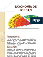 TAXONOMÍA DE JORDAN - copia