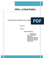 FDI and Its Impact On India