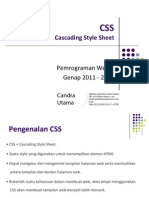 Pertemuan 5 - CSS