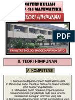 Teori Himpunan