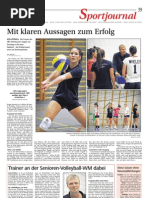 Saisonvorschau 25. September 2012