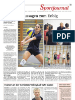 Saisonvorschau 25. September 2012