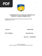Download Independence of Judiciary-The Soul of Justice an Indian Perspectives by Pranjal Srivastava SN109800234 doc pdf