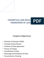 THEORETICAL AND REGULATORY FRAMEWORK OF LEASING