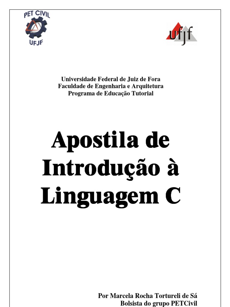 Apostila de Introdução à Linguagem C | PDF | Estrutura de dados de ...