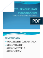 Tes Pengukuran Pendengaranm