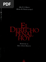 EL DERECHO PENAL HOY - Maier Julio y Binder Alberto