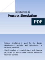 Introduction To: Process Simulation