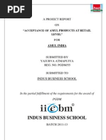 Download Summer Internship Project  Amul India  by Yajurv Atmapujya SN109831292 doc pdf